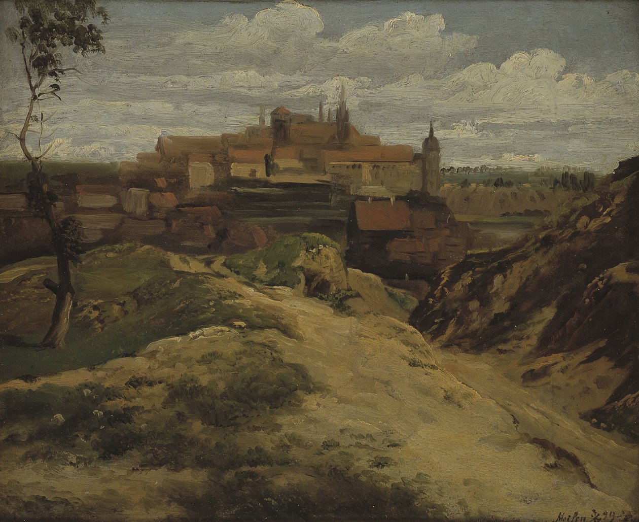 Ansicht von Meißen von Thomas Fearnley