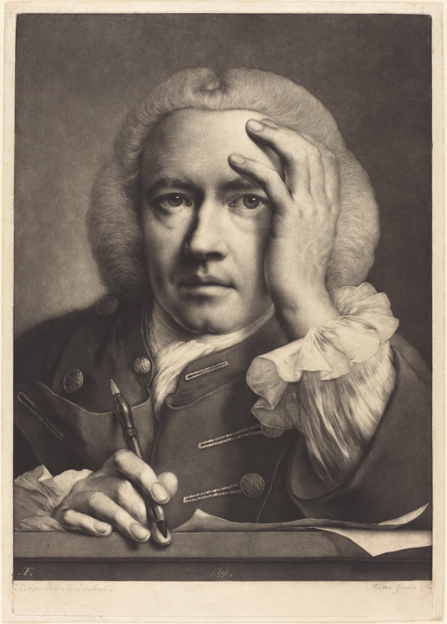 Selbstporträt von Thomas Frye