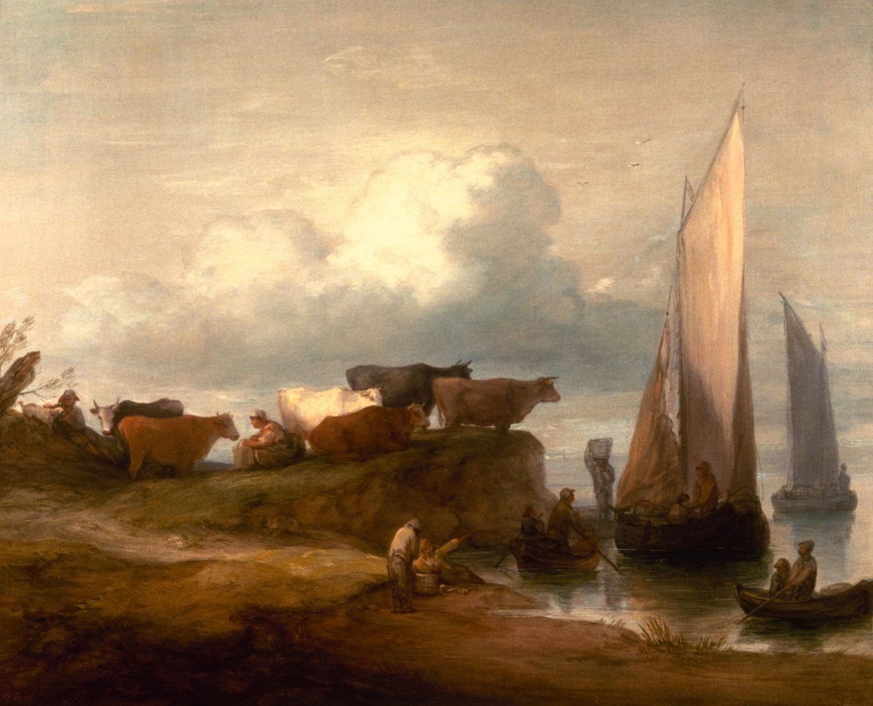 Küstenlandschaft von Thomas Gainsborough