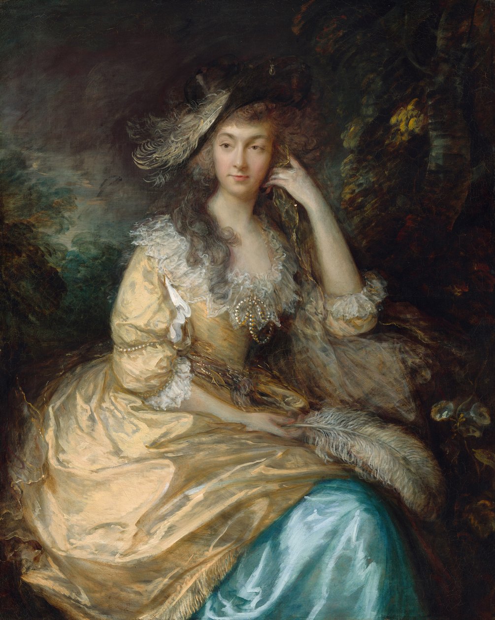 Frances Susanna, Lady de Dunstanville von Thomas Gainsborough