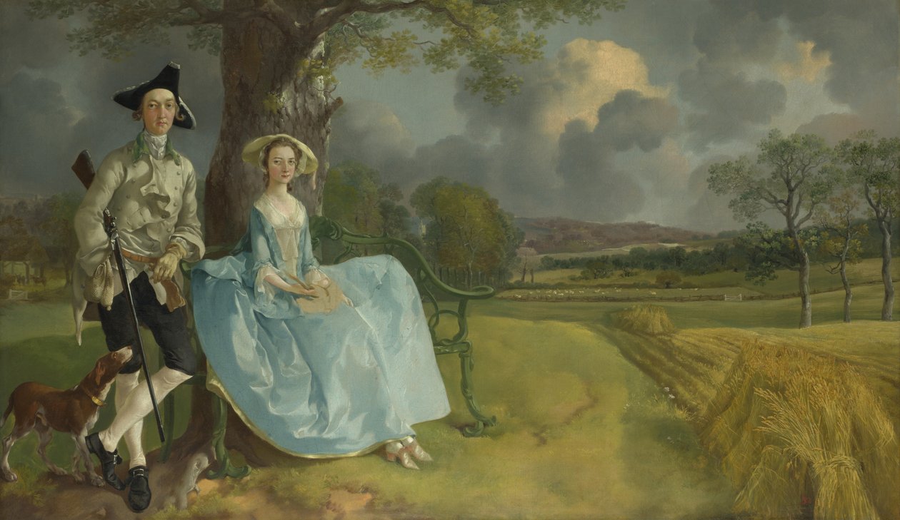 Herr und Frau Andrews, 1750 von Thomas Gainsborough