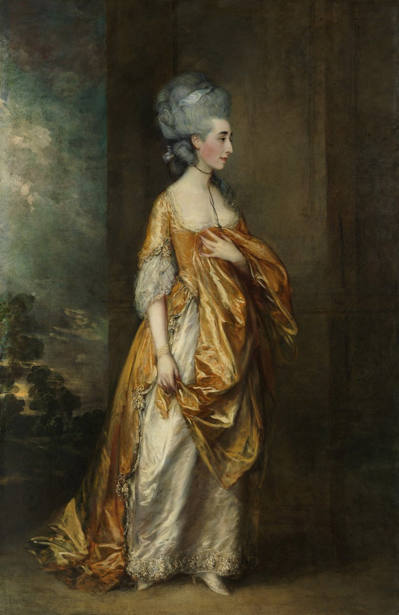 Mrs. Grace Dalrymple Elliott von Thomas Gainsborough