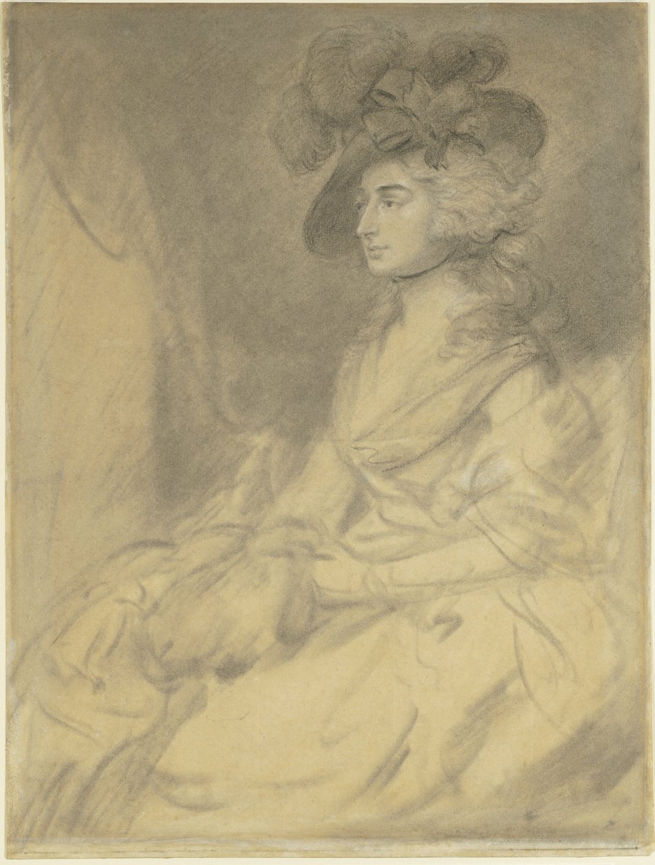 Mrs. Sarah Siddons von Thomas Gainsborough