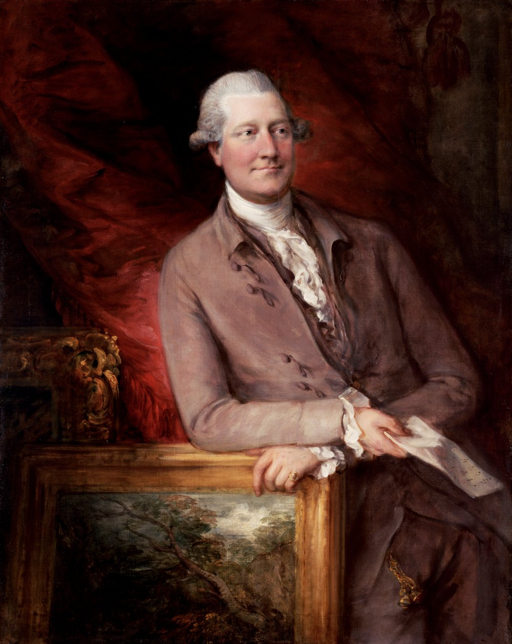 Porträt von James Christie von Thomas Gainsborough