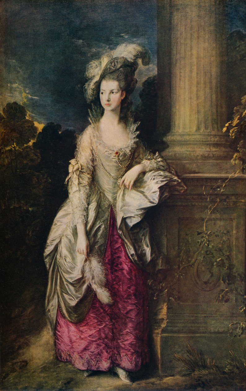 Die ehrenwerte Mrs. Graham, 1775-1777 von Thomas Gainsborough