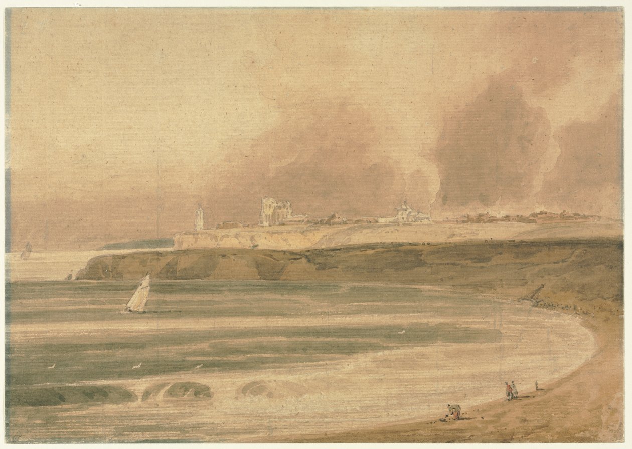 Tynemouth, Northumberland von Thomas Girtin