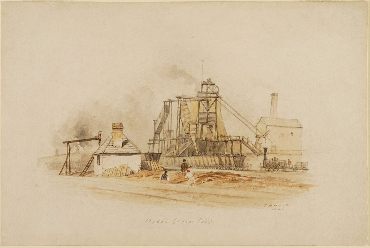 Byers Green Colliery von Thomas H. Hair