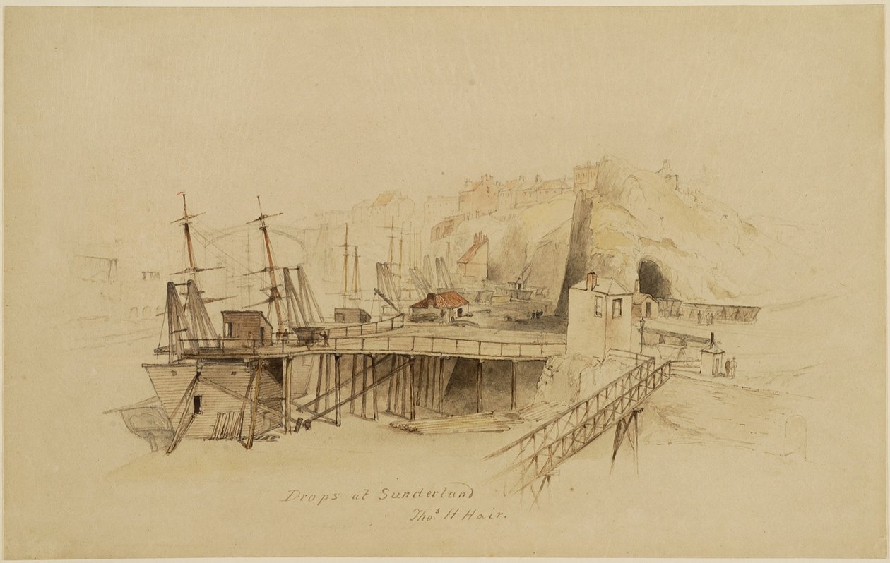 Wasserfälle in Sunderland von Thomas H. Hair