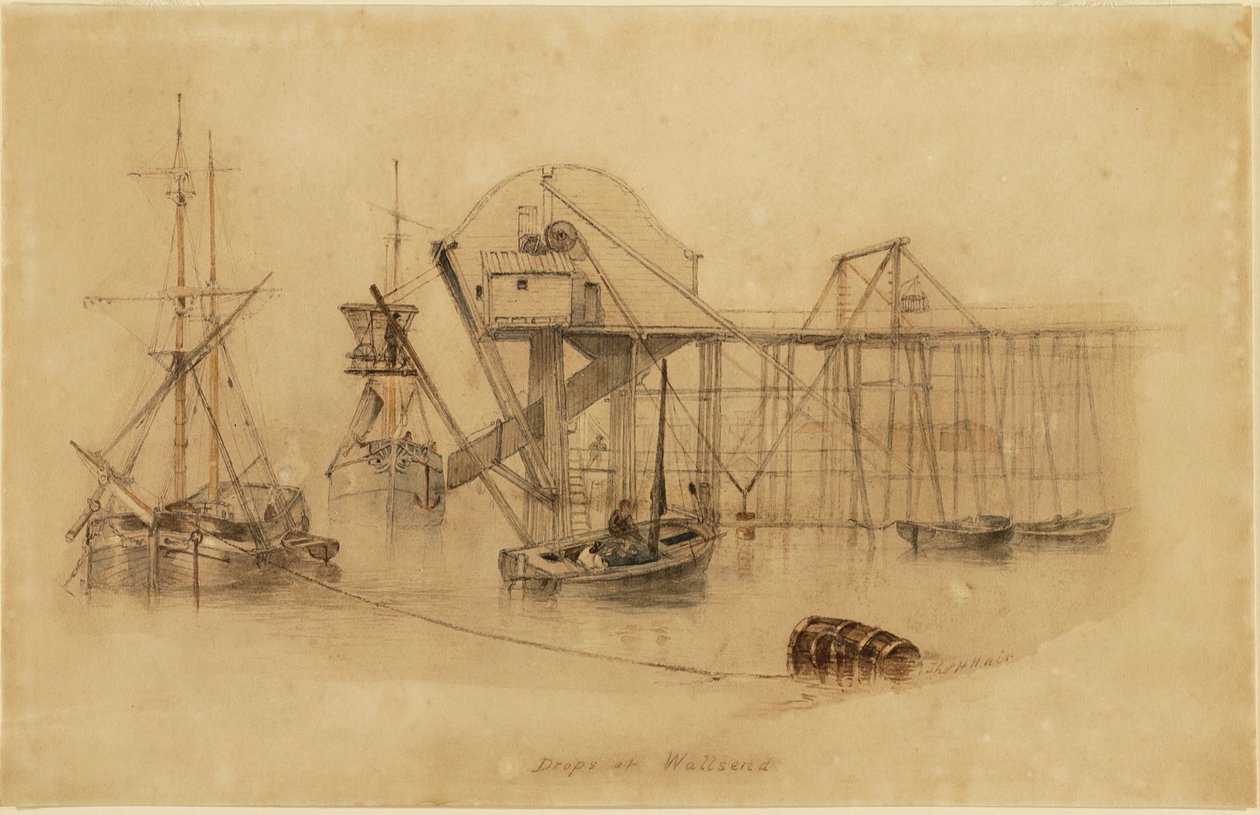 Tropfen in Wallsend von Thomas H. Hair