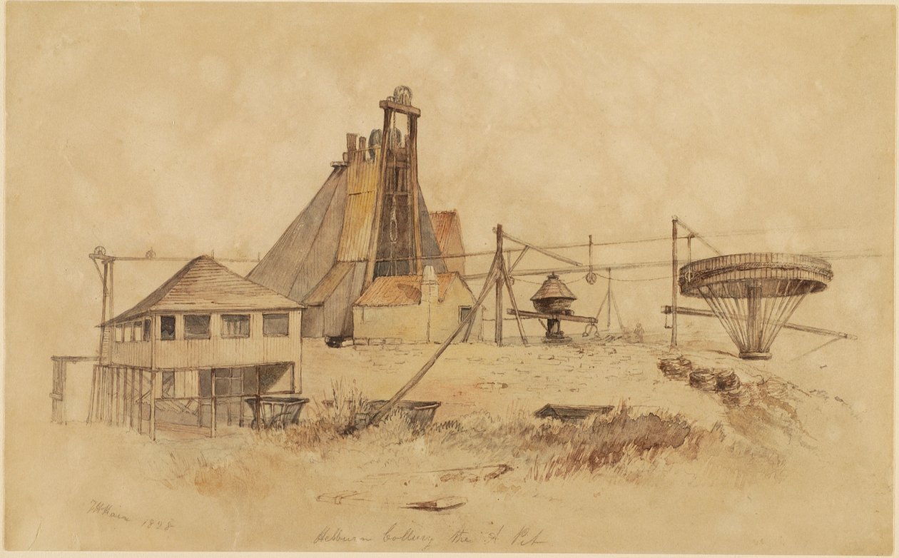 Hebburn Colliery, The A Pit von Thomas H. Hair