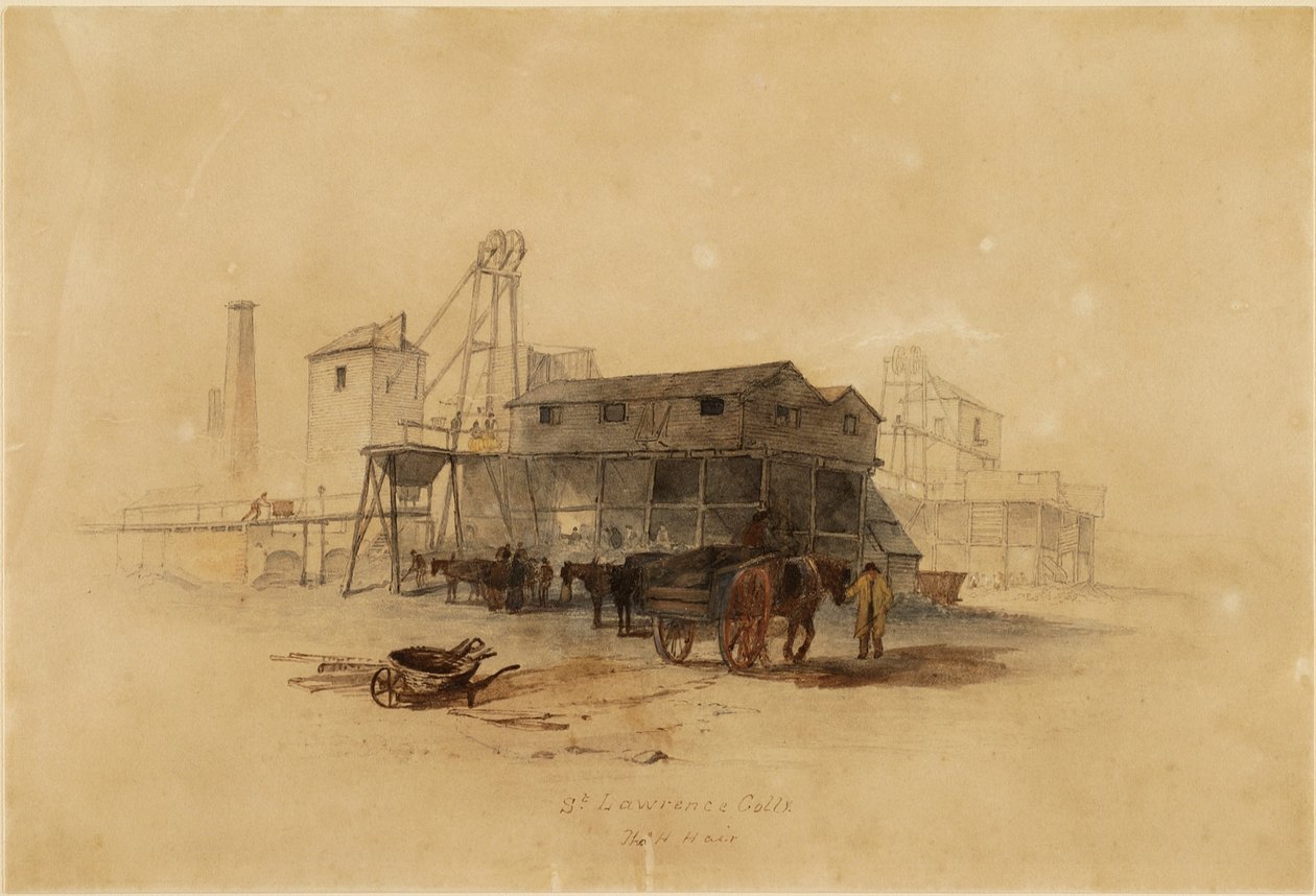 St. Lawrence Kohlenbergwerk von Thomas H. Hair