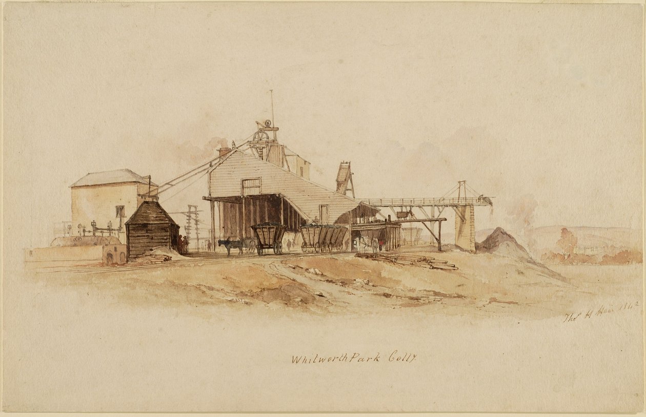 Whitworth Park Colliery von Thomas H. Hair