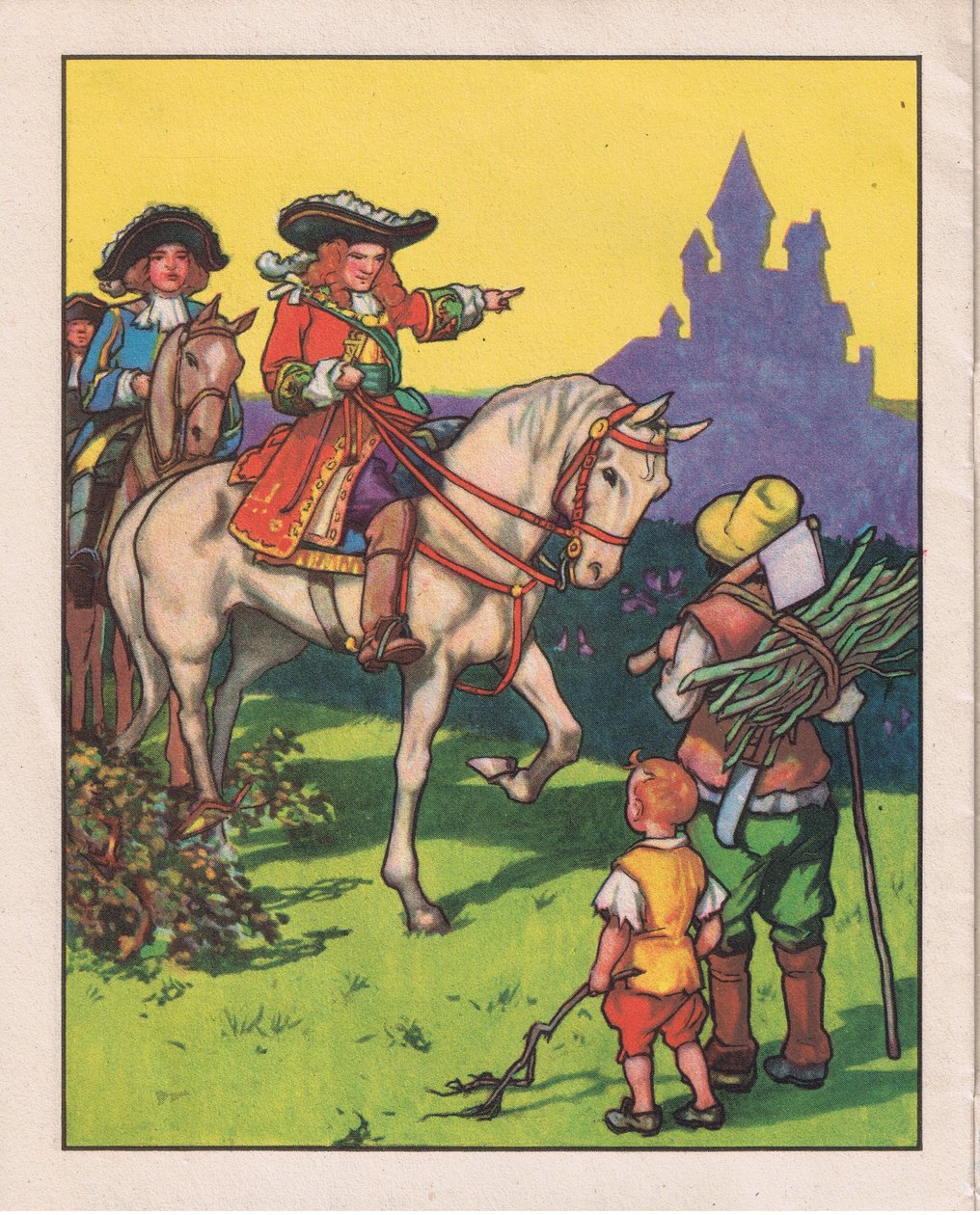 Ein hübscher junger Prinz kam von Thomas Heath Robinson