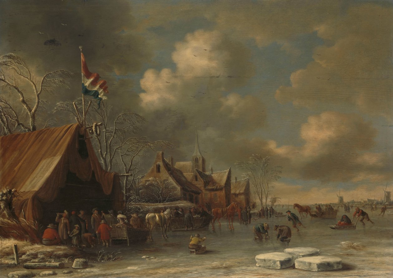 Genießen des Eises von Thomas Heeremans