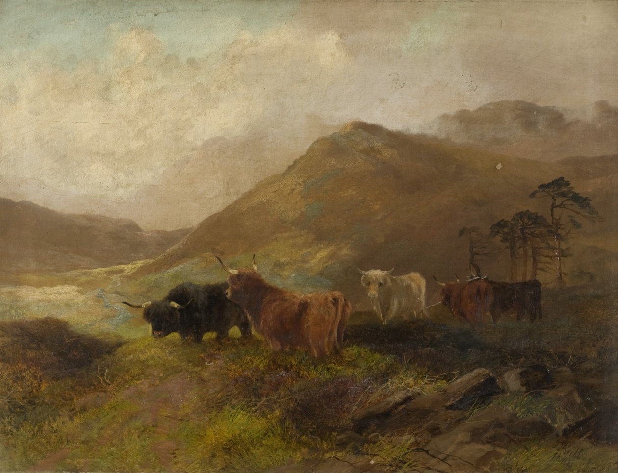 Sommerzeit in den Cheviots von Thomas Henry Gibb