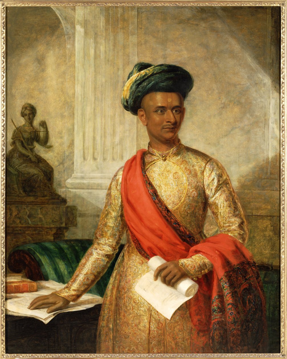 Purniya, Premierminister von Mysore, ca. 1801 von Thomas Hickey