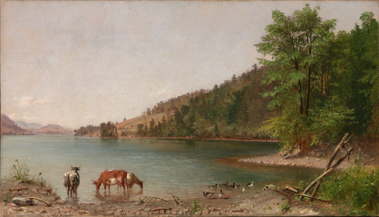 Kleine Landschaft, 1862 von Thomas Hicks