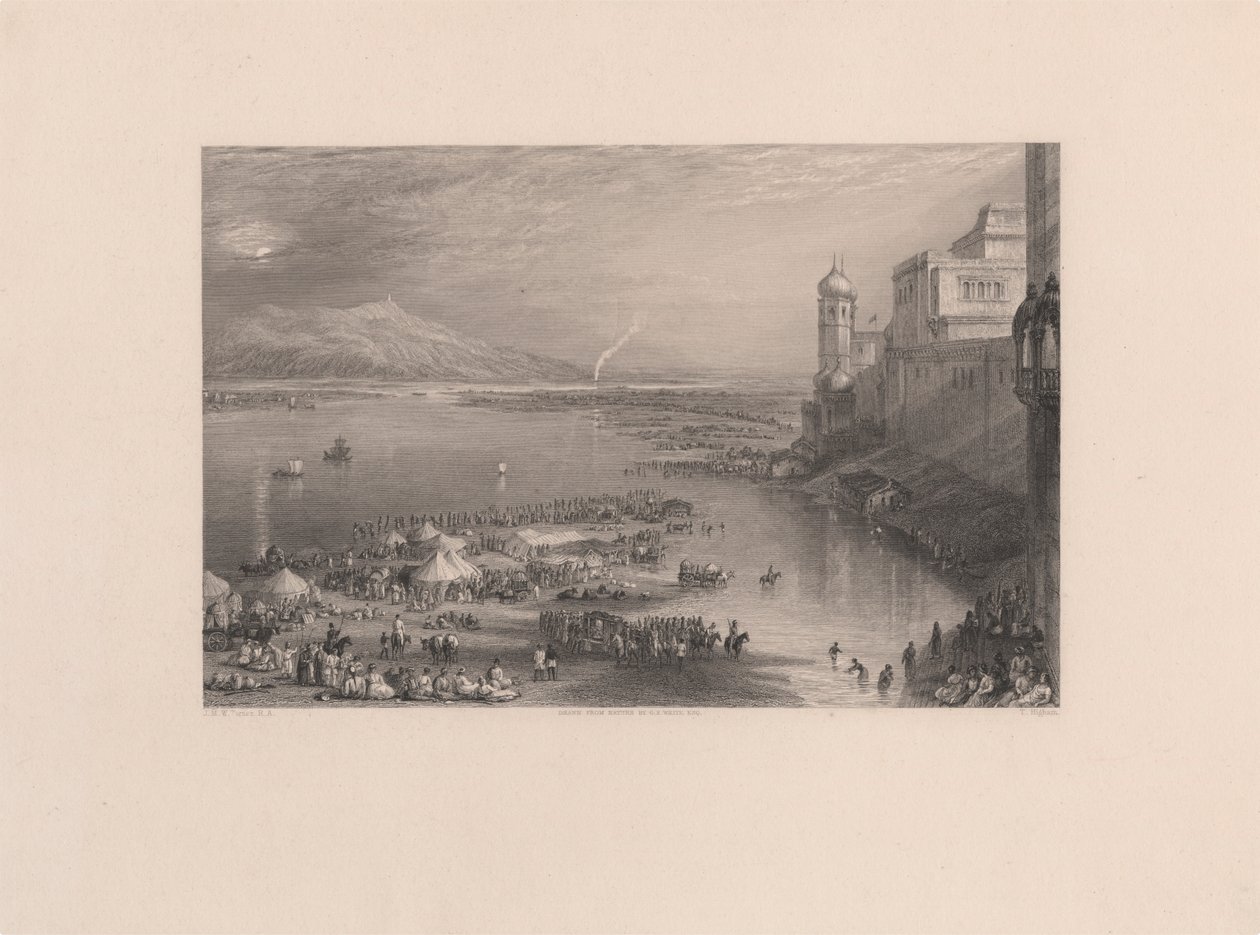 Teil des Ghaunt bei Hurdwar von Thomas Higham