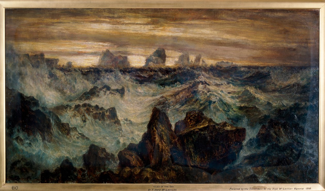 Die Inseln des Meeres, 1894 von Thomas Hope McLachlan