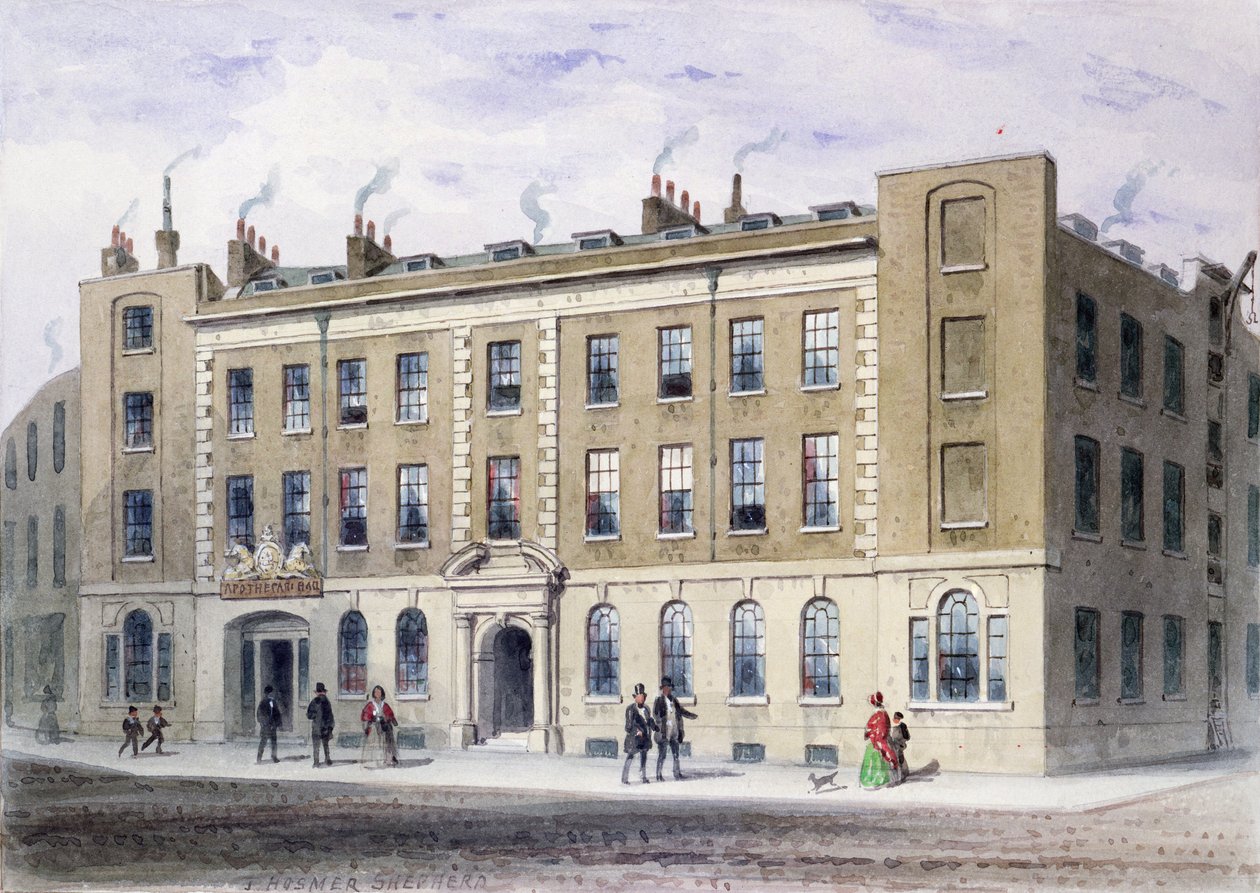 Apothekerstraße, 1855 von Thomas Hosmer Shepherd