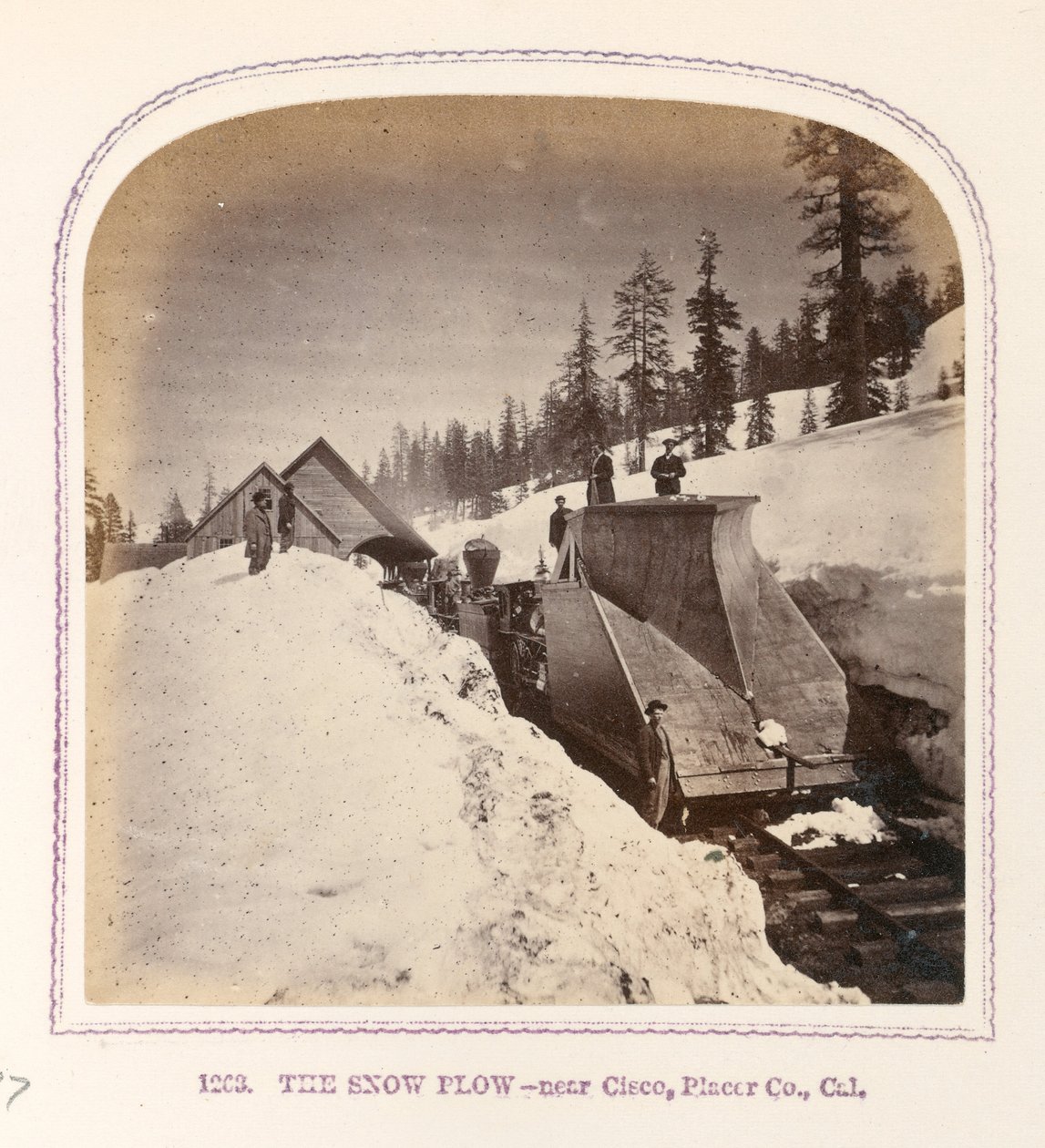 Der Schneepflug von Thomas Houseworth