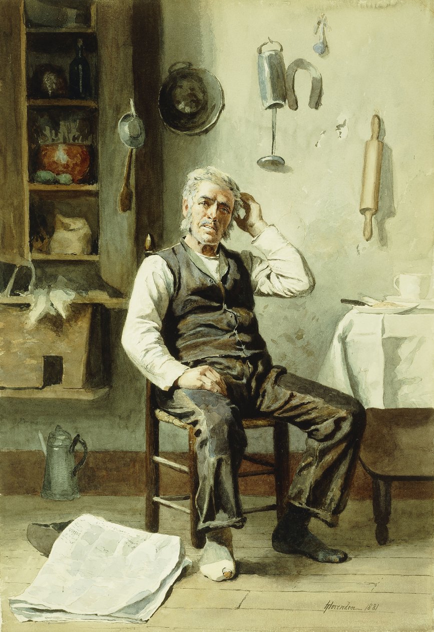 Verwirrt, 1881 von Thomas Hovenden