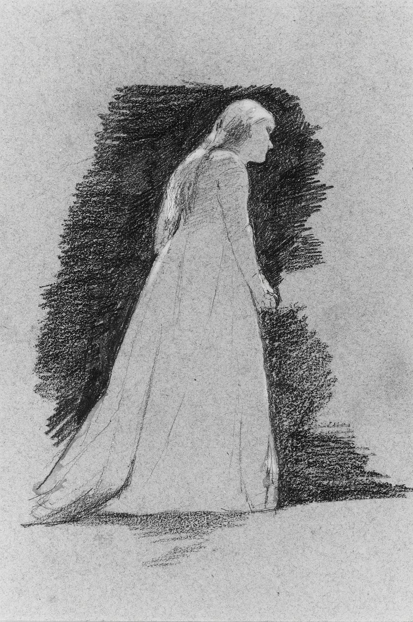 Stehende Frau, ca. 1881-82 von Thomas Hovenden