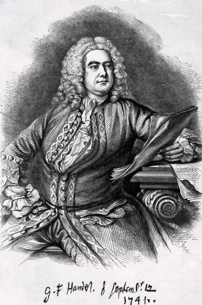 Georg Friedrich Händel, 1749 von Thomas Hudson