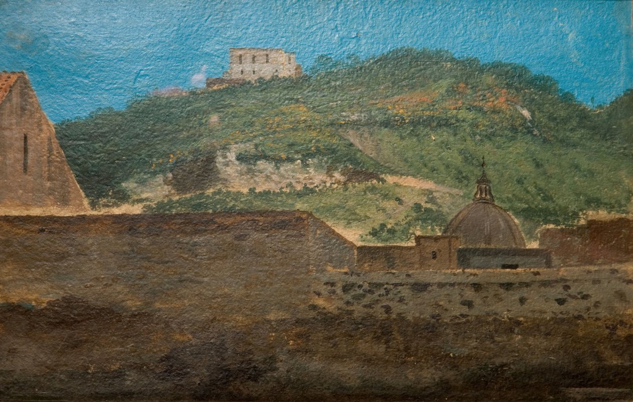 Ein Hügel in der Nähe von Neapel, 1782 von Thomas Jones