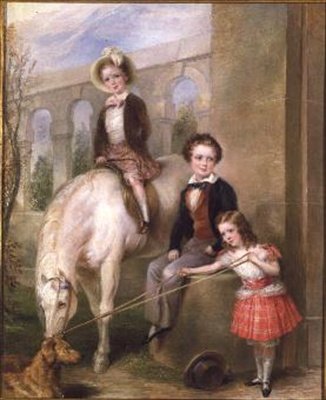 Eine Familiengruppe von Thomas Junior Richmond