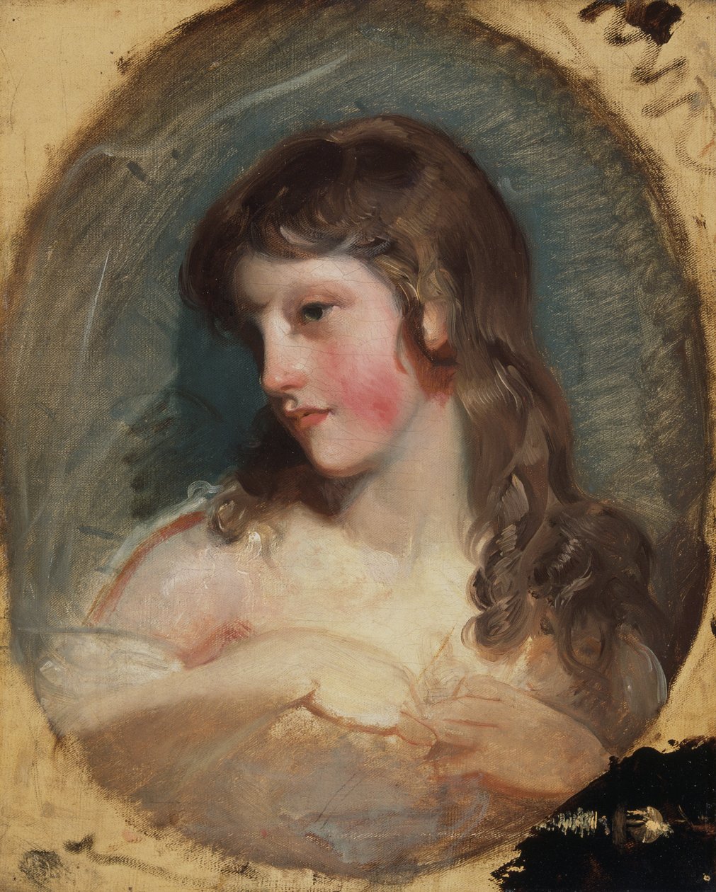 Studie eines Mädchens von Thomas Lawrence