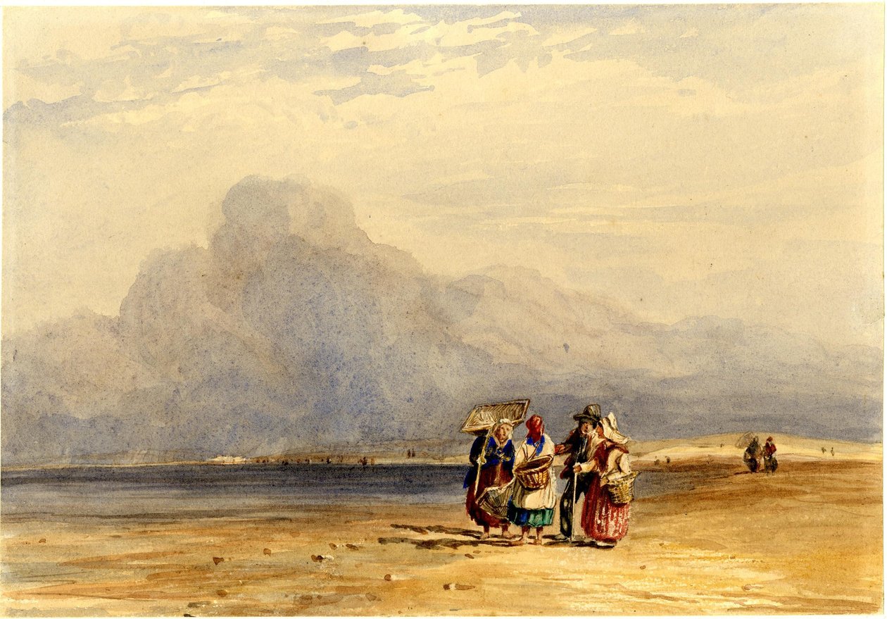 Shrimpers (nach David Cox) von Thomas Lound