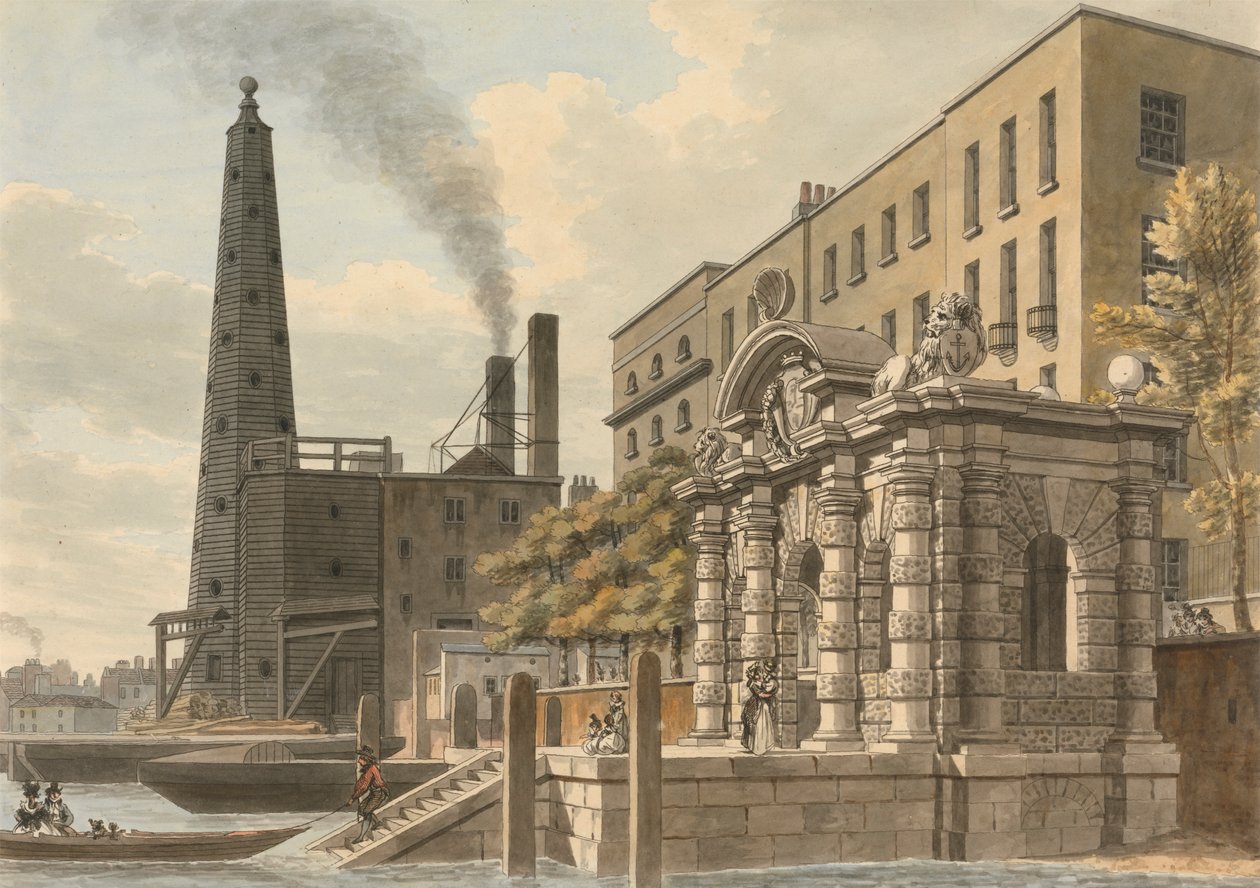 York Water Gate von Thomas Malton the Younger