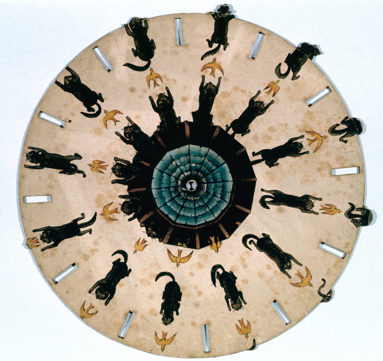 Fantascope-Scheibe, 1833 von Thomas Mann Baynes