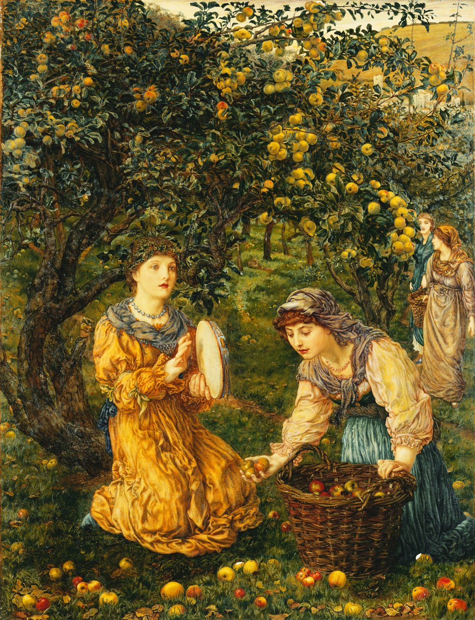 Äpfel pflücken von Thomas Matthews Rooke