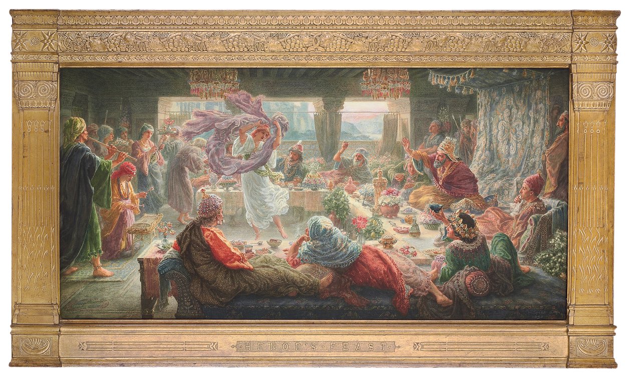 Das Fest des Herodes von Thomas Matthews Rooke
