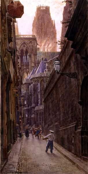 Rouen von Thomas Matthews Rooke