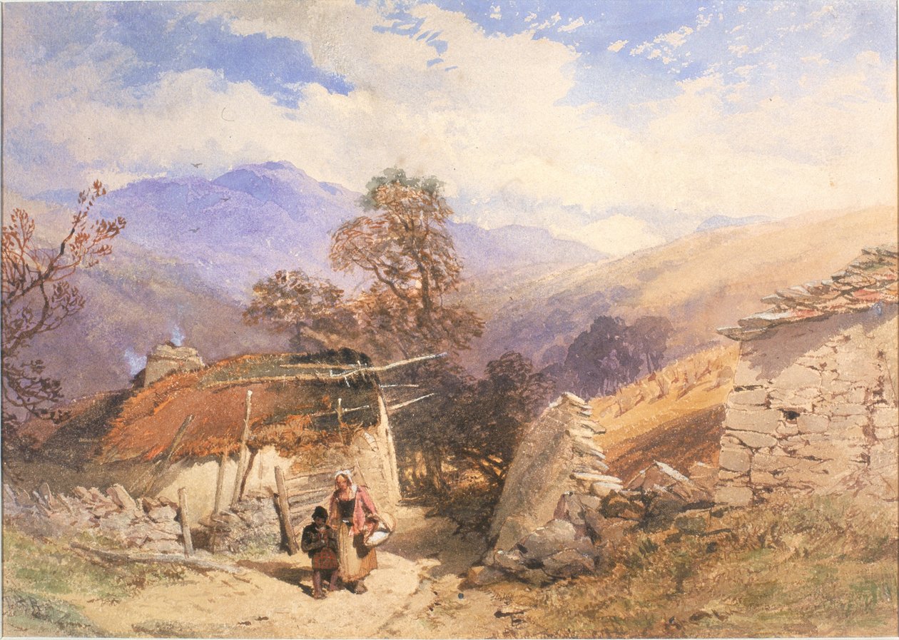 Hochlandlandschaft von Thomas Miles II Richardson