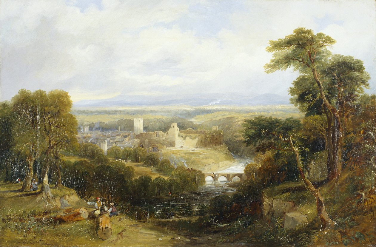 Richmond, Yorkshire von Thomas Miles Richardson