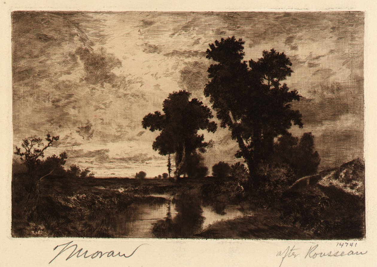 (Landschaft) von Thomas Moran