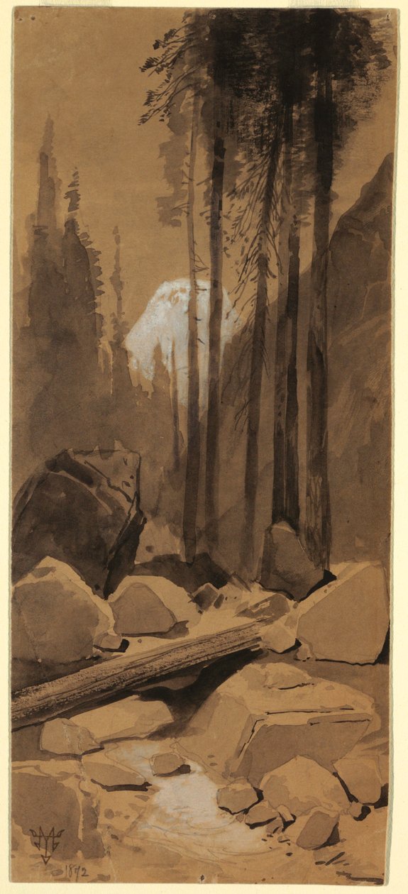 Im Yosemite-Tal, 1872 von Thomas Moran