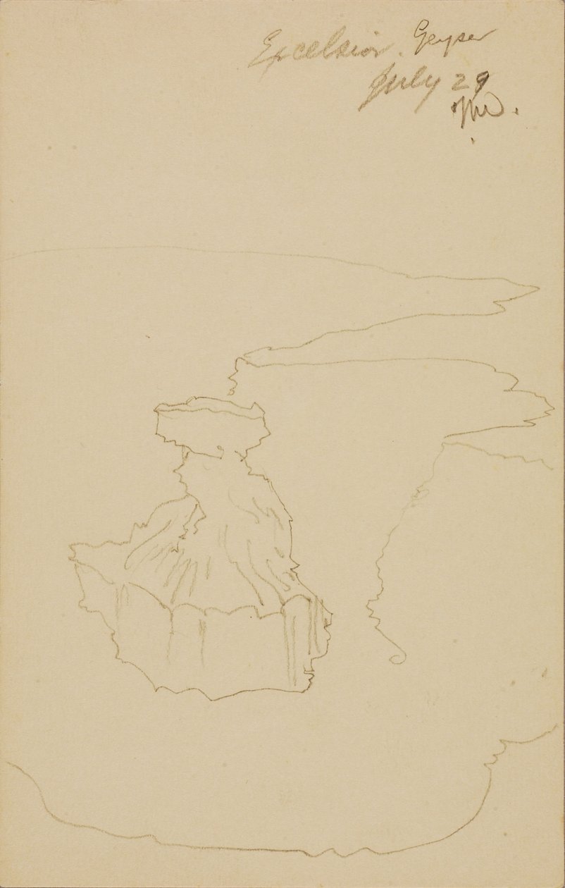 Excelsior-Geysir, Yellowstone Park von Thomas Moran