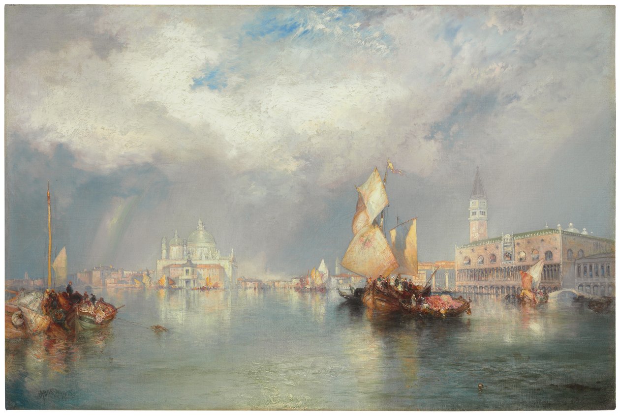 Canal Grande, Venedig, 1905 von Thomas Moran