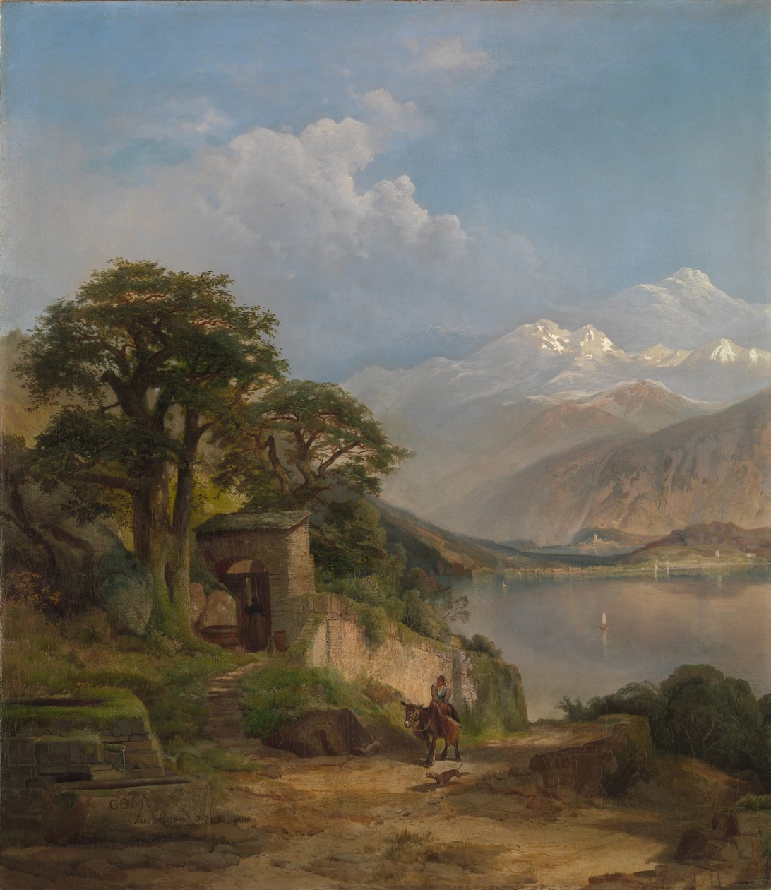 Comer See, 1867 von Thomas Moran
