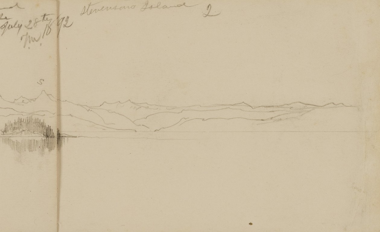 Stevensons Insel (Nr. 2) von Thomas Moran