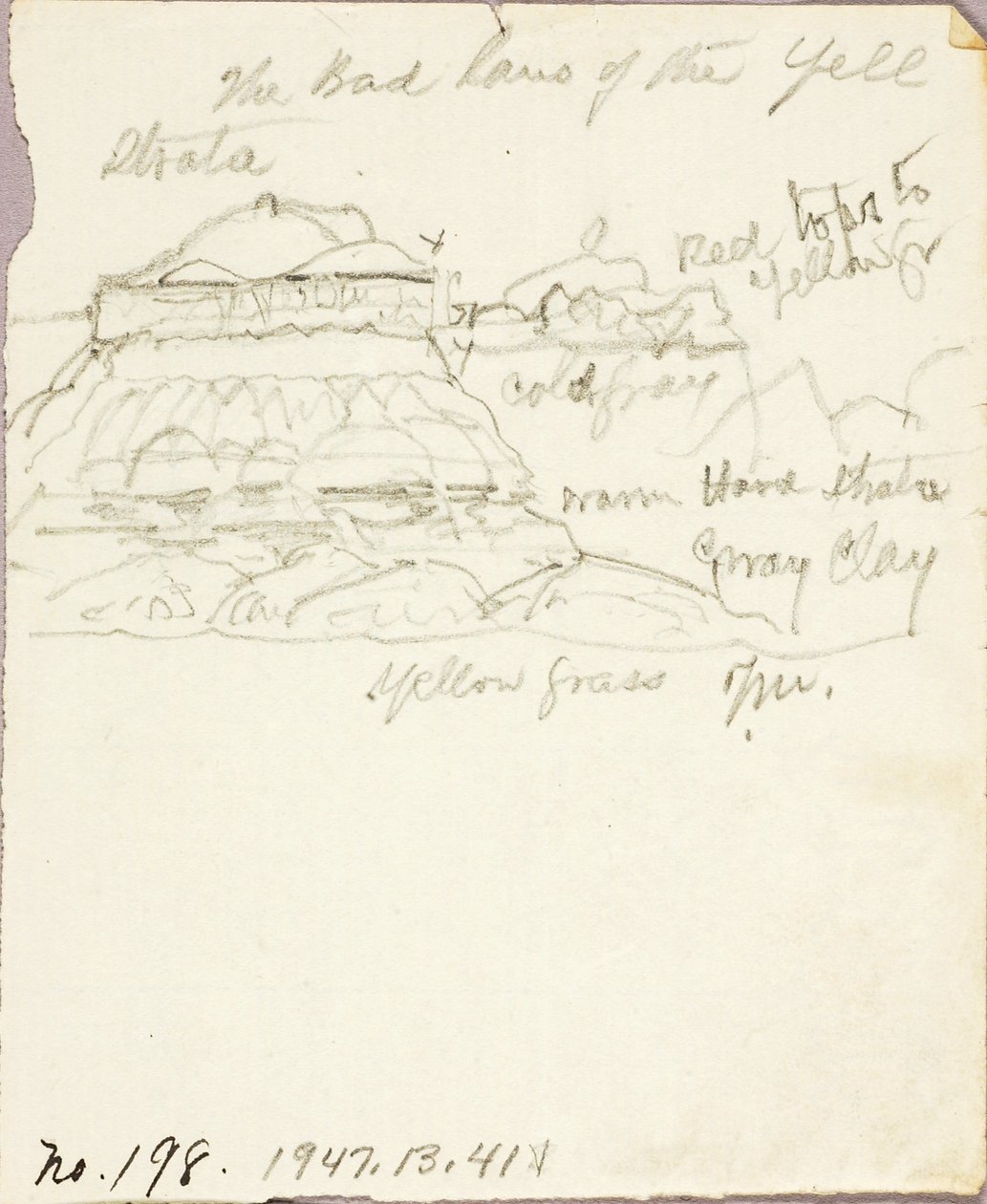 Die Badlands des Yellowstone von Thomas Moran