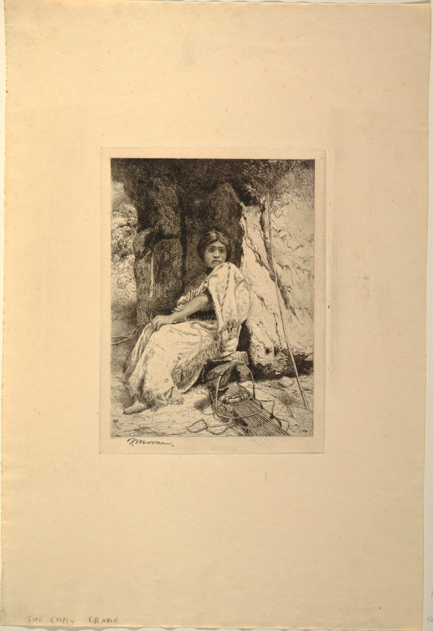 Die leere Wiege von Thomas Moran