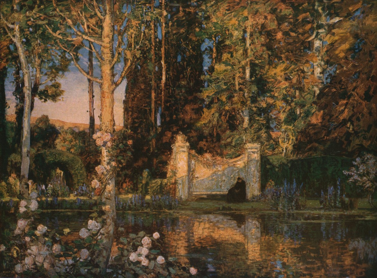 Der Garten der Erinnerungen, 1916-1917, c1930 von Thomas Mostyn