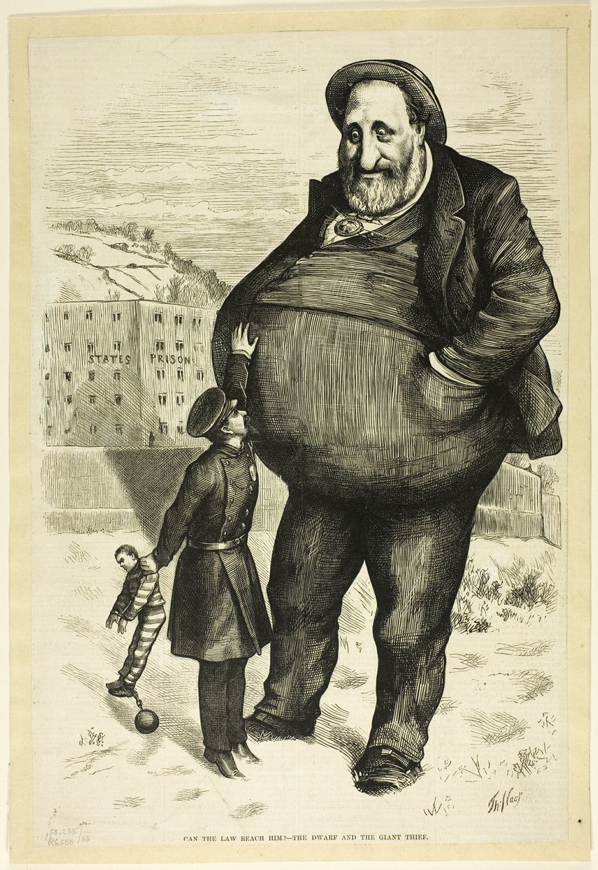 Kann das Gesetz ihn erreichen? von Thomas Nast