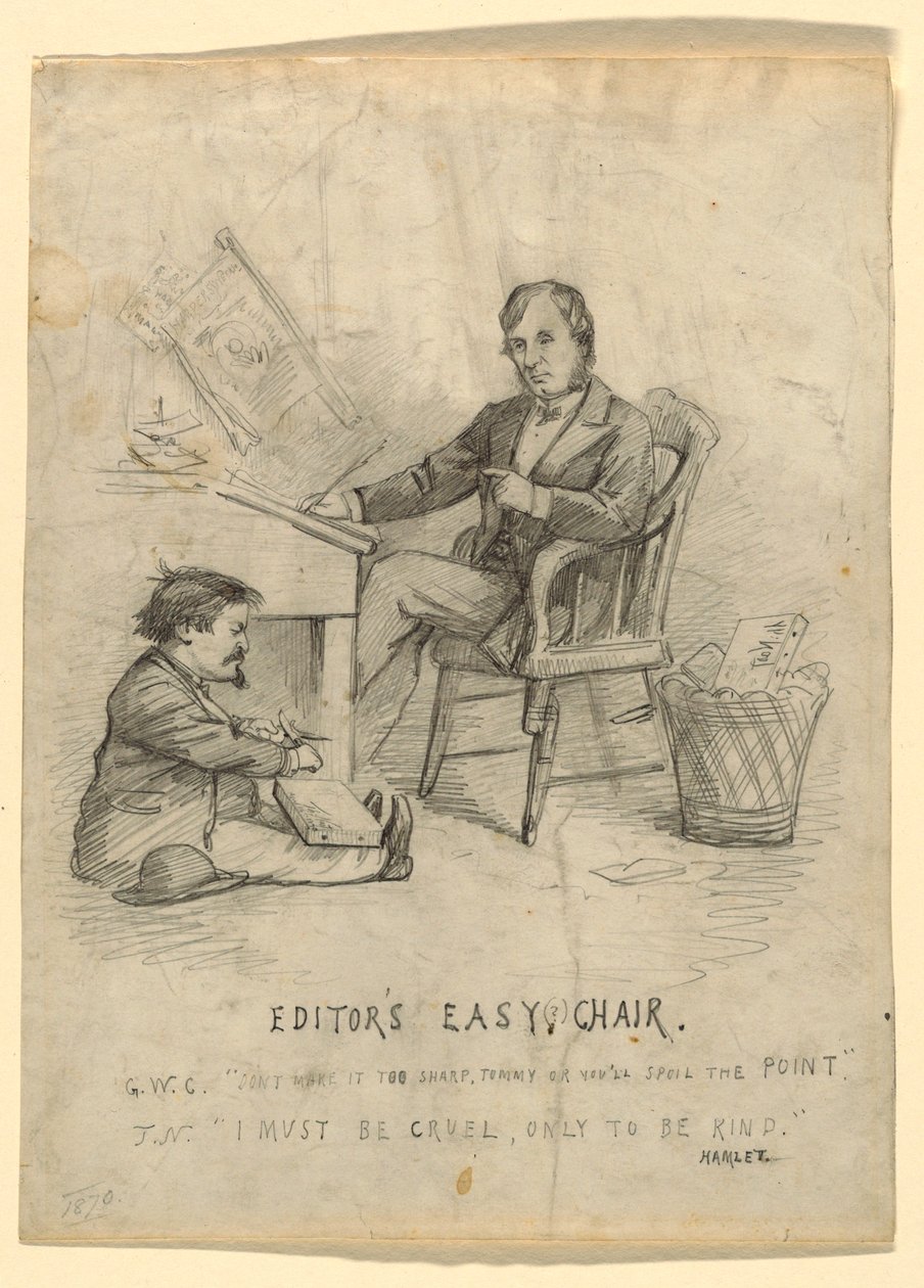 Zeichnung (USA), 1870 von Thomas Nast